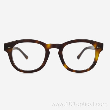 D-Frame domed pins Acetate Unisex Optical Frames